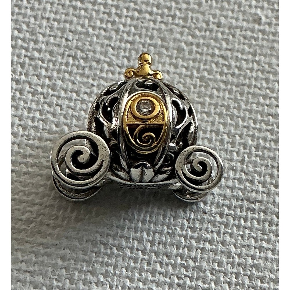 Pandora Disney 100 Cinderella Carriage Charm Sterling Silver S925 ALE